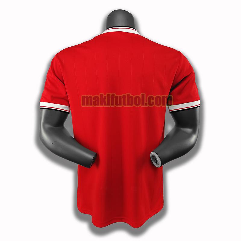 camisetas manchester united 1983 primera player rojo