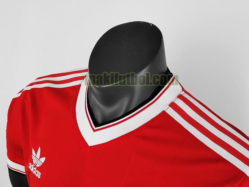 camisetas manchester united 1984 primera player rojo