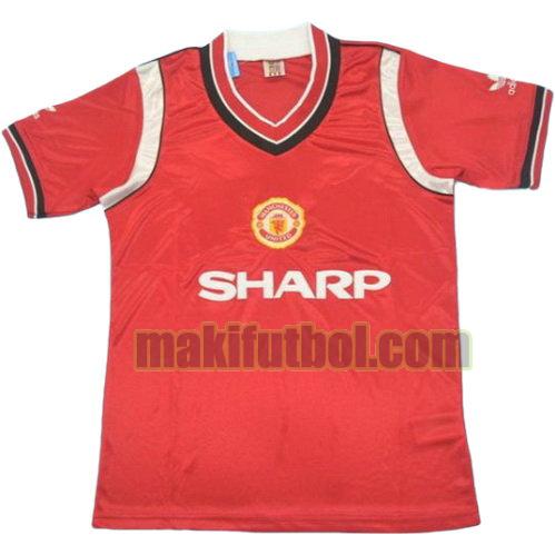 camisetas manchester united 1985-1986 primera