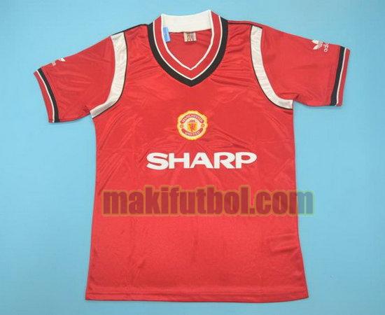 camisetas manchester united 1985-1986 primera