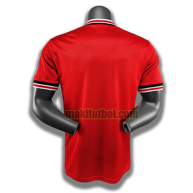 camisetas manchester united 1985 primera player rojo