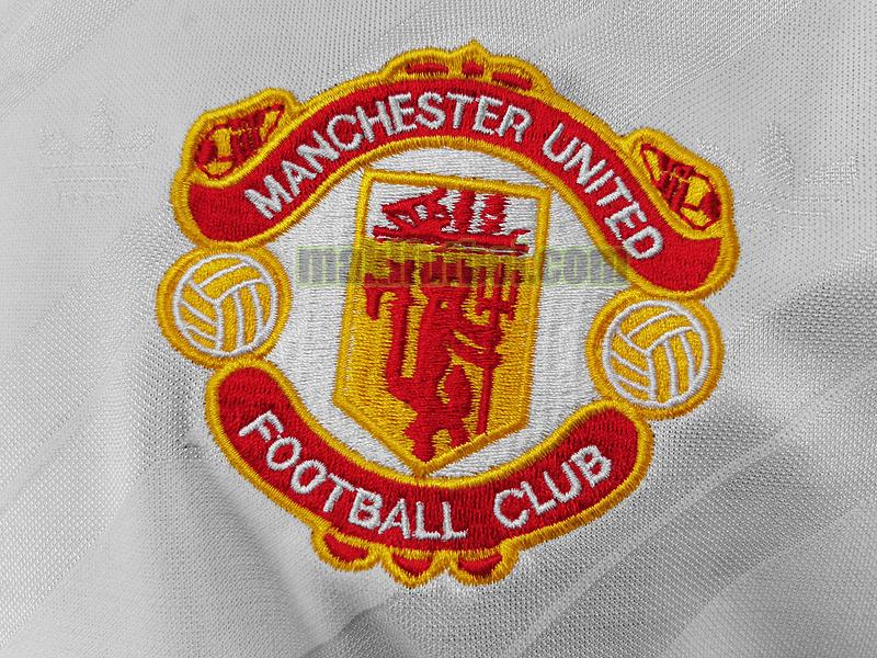 camisetas manchester united 1986 segunda player blanco
