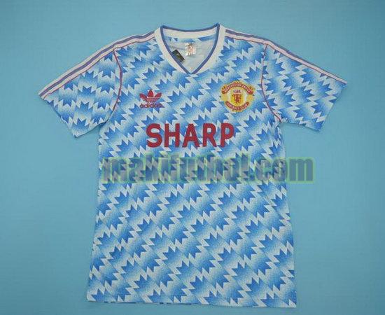 camisetas manchester united 1990-1992 segunda