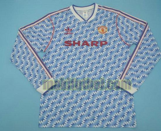 camisetas manchester united 1990-1992 segunda ml
