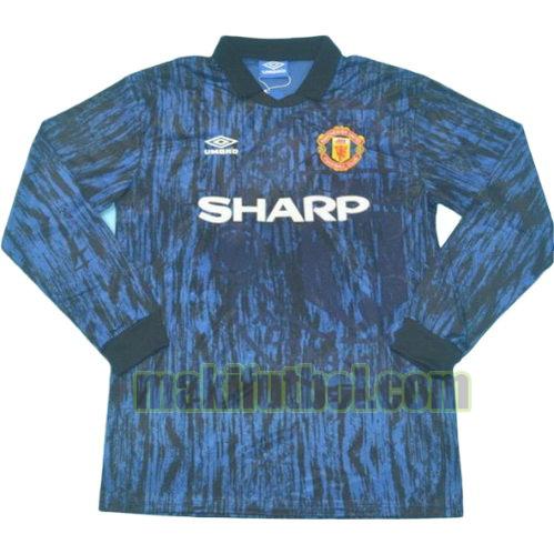 camisetas manchester united 1992-1993 segunda ml