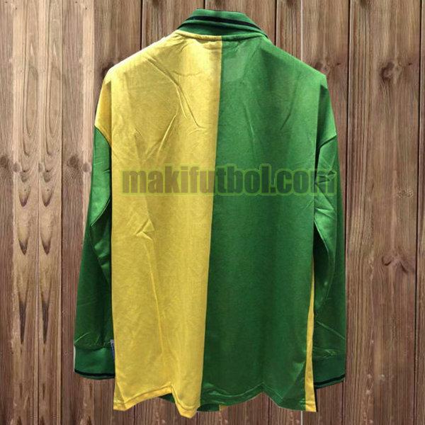 camisetas manchester united 1992-1994 segunda ml verde