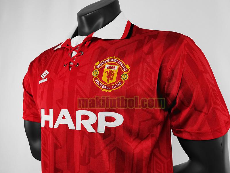 camisetas manchester united 1994 primera player rojo