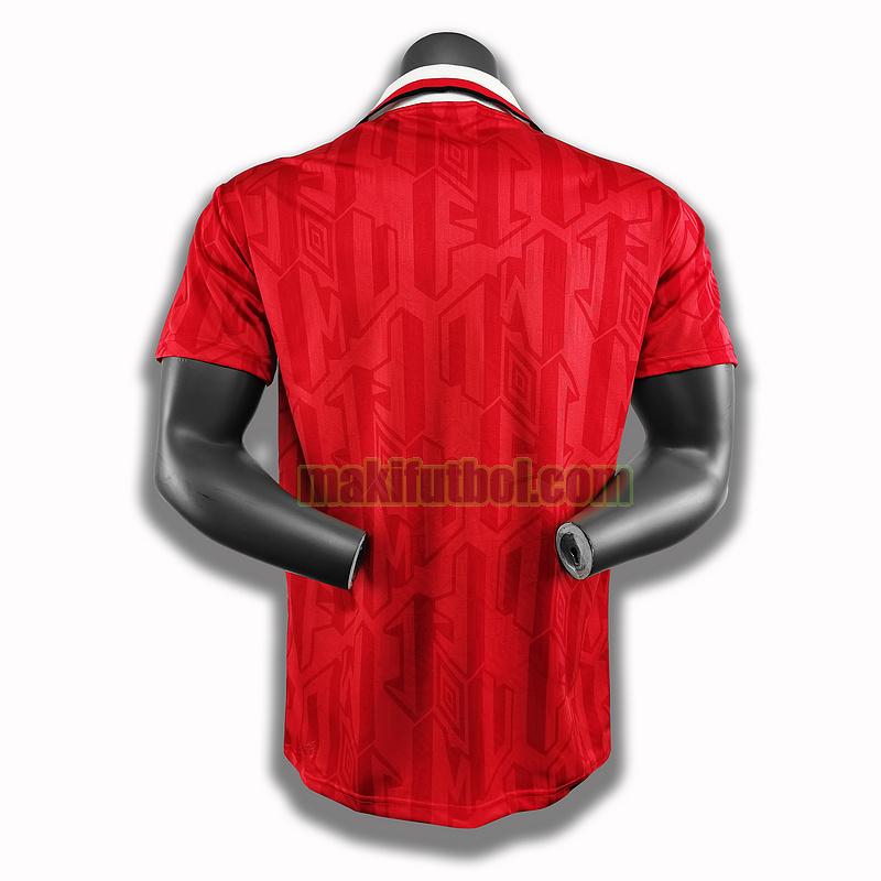 camisetas manchester united 1994 primera player rojo