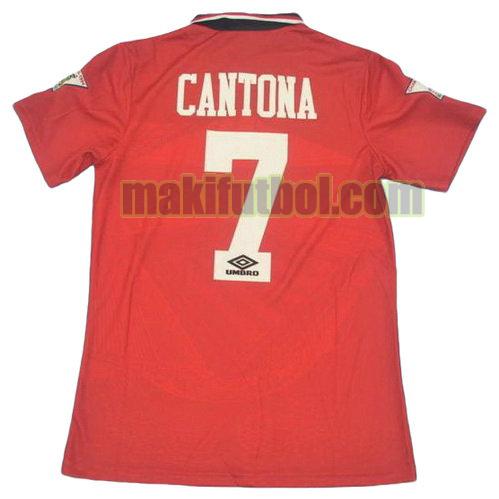 camisetas manchester united 1995-1996 primera cantona 7