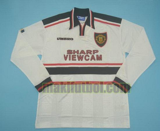 camisetas manchester united 1998-1999 segunda ml