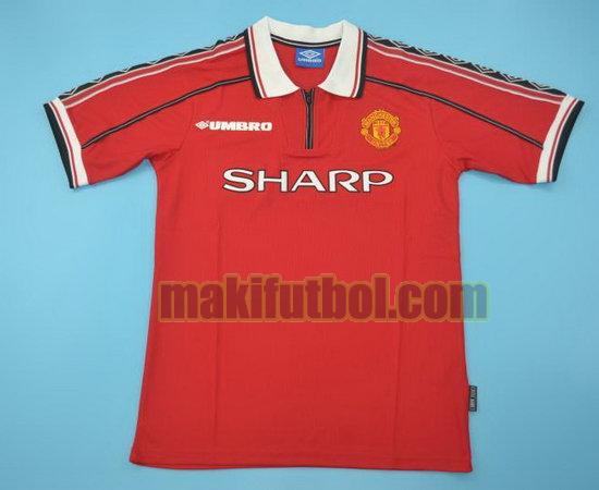 camisetas manchester united 1998-2000 primera
