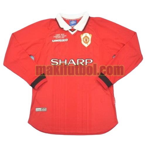 camisetas manchester united 1999 primera ml