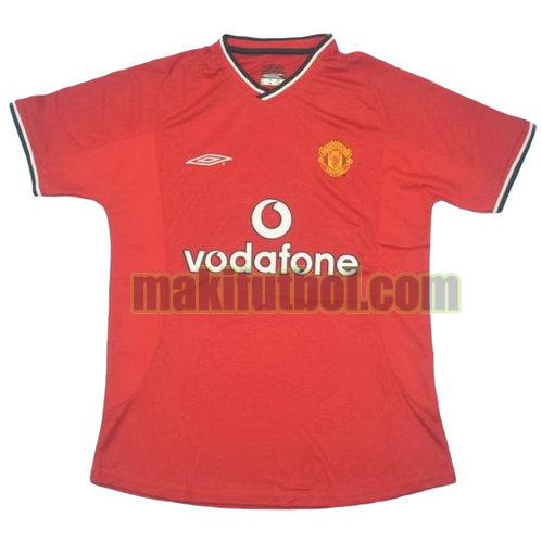 camisetas manchester united 2000-2002 primera