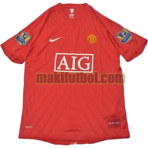 camisetas manchester united 2007-2008 primera
