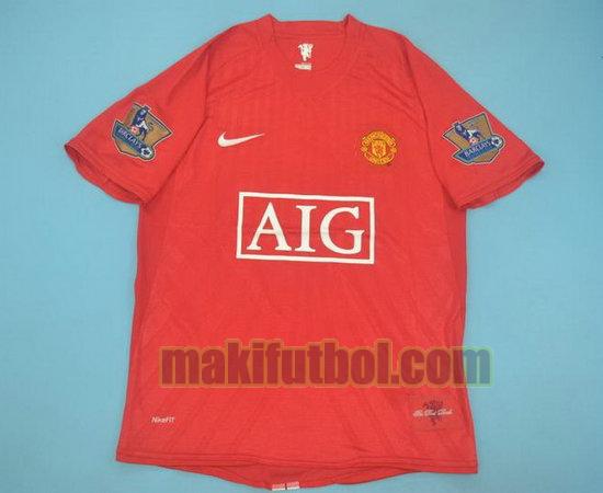 camisetas manchester united 2008-2009 primera