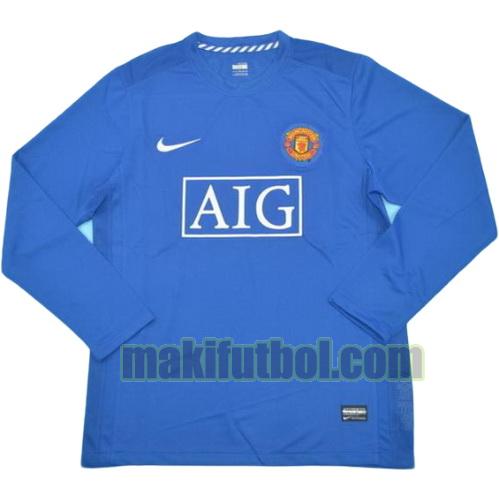 camisetas manchester united 2008-2009 segunda ml
