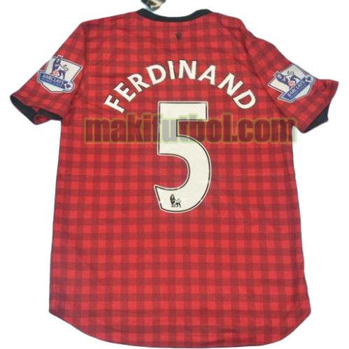 camisetas manchester united 2012-2013 primera ferdinand 5