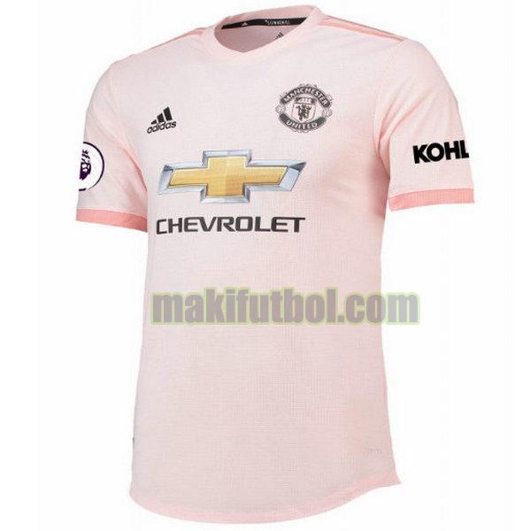 camisetas manchester united 2018-2019 segunda rosa