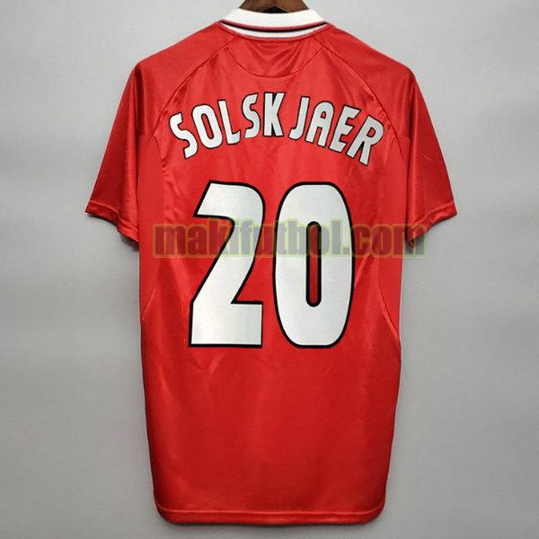 camisetas manchester united 2019-2020 primera solskjaer 20 rojo