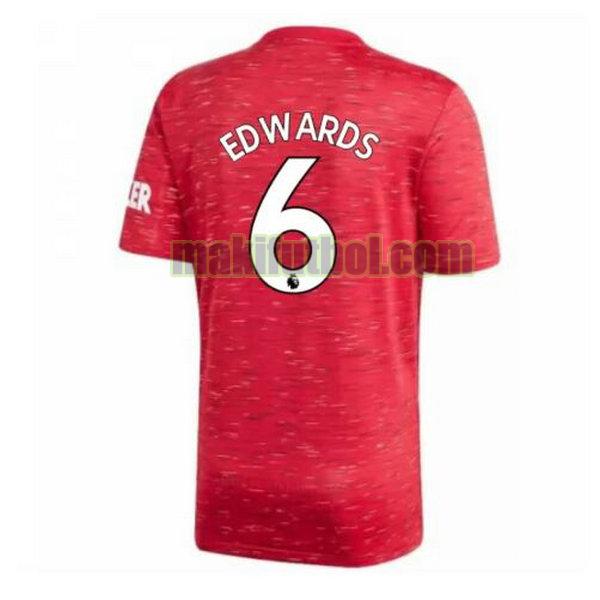 camisetas manchester united 2020-2021 primera edwards 6