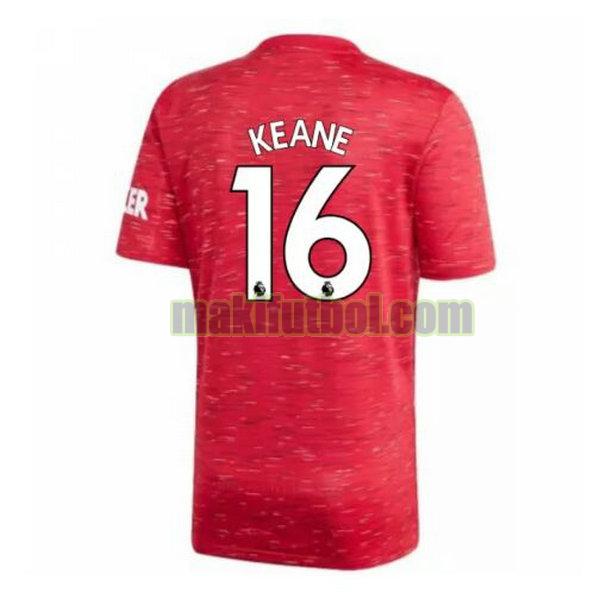 camisetas manchester united 2020-2021 primera keane 16