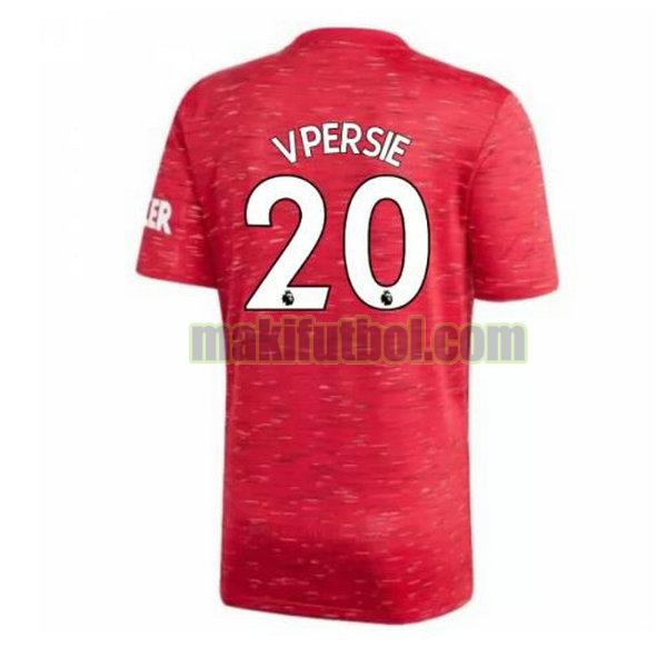 camisetas manchester united 2020-2021 primera v.persie 20