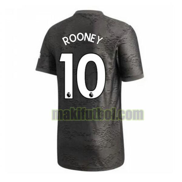 camisetas manchester united 2020-2021 segunda rooney 10