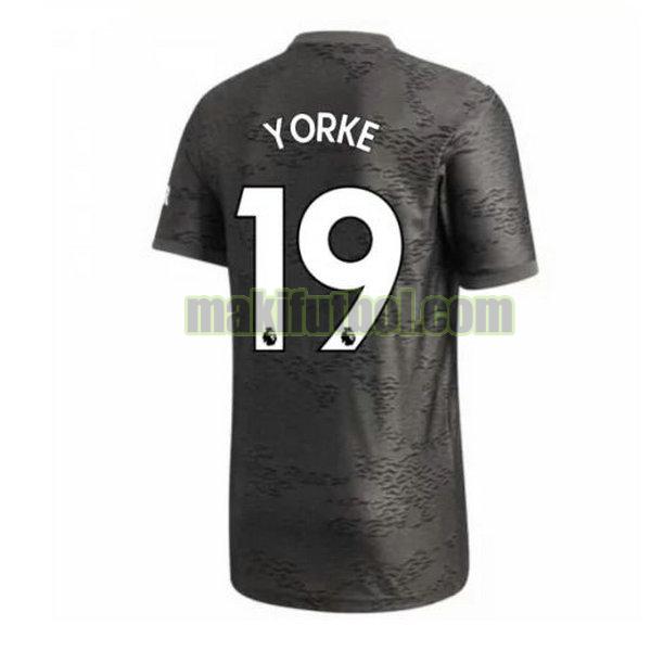 camisetas manchester united 2020-2021 segunda yorke 19