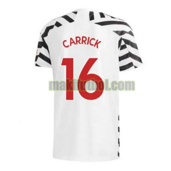 camisetas manchester united 2020-2021 tercera carrick 16
