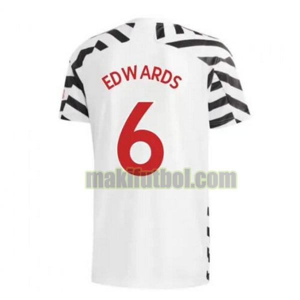 camisetas manchester united 2020-2021 tercera edwards 6