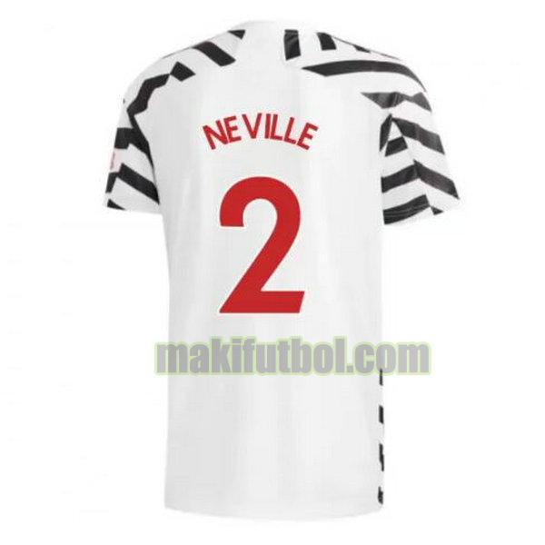 camisetas manchester united 2020-2021 tercera neville 2