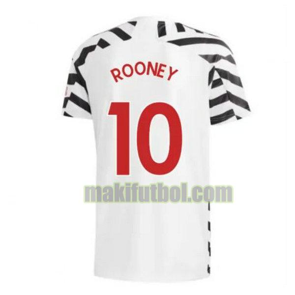 camisetas manchester united 2020-2021 tercera rooney 10