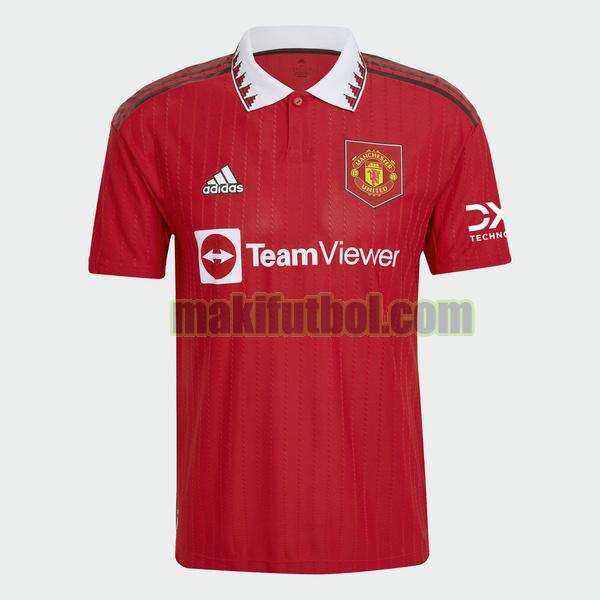 camisetas manchester united 2022 2023 primera rojo