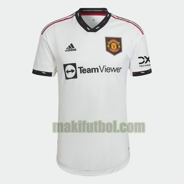 camisetas manchester united 2022 2023 segunda blanco