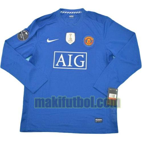 camisetas manchester united campeones 2008-2009 segunda ml