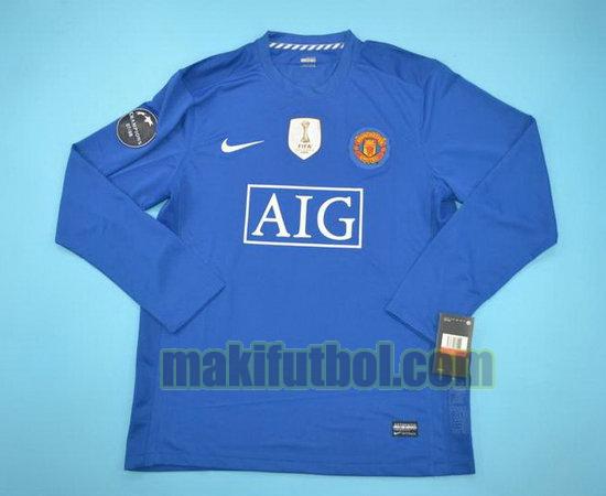 camisetas manchester united campeones 2008-2009 segunda ml