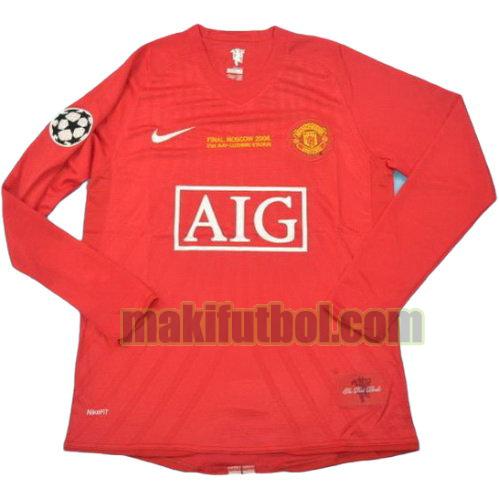 camisetas manchester united lega 2007-2008 primera ml
