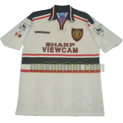 camisetas manchester united pl 1998-1999 segunda