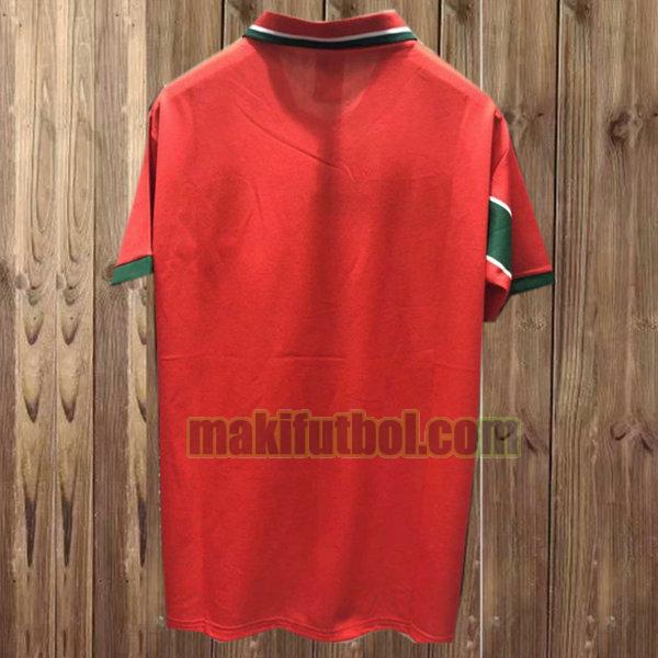 camisetas marruecos 1998 segunda rojo