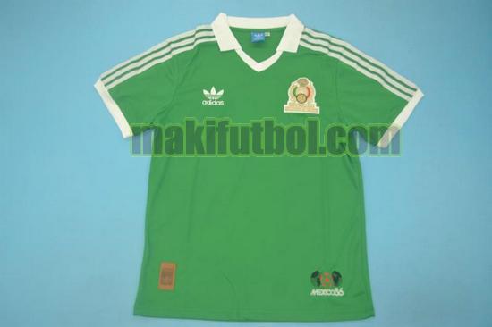 camisetas méxico copa mundial 1986 primera