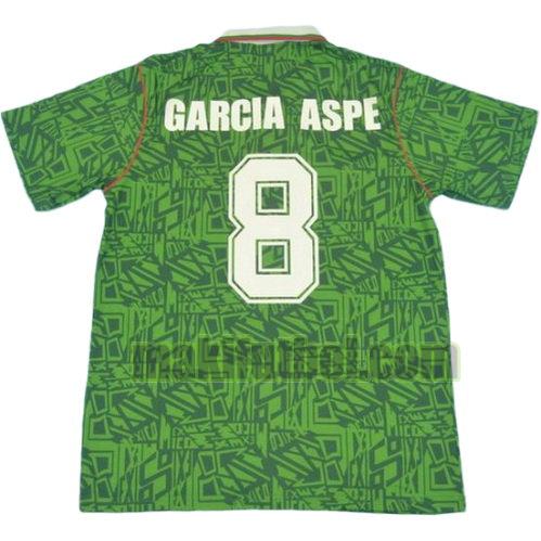 camisetas méxico copa mundial 1994 primera garcia aspe 8