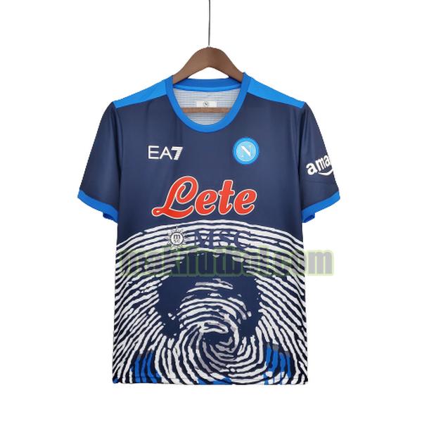 camisetas napoli 2021 2022 commemorative edition azul