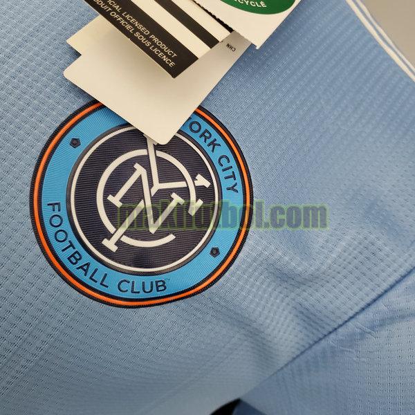 camisetas new york city fc 2021 2022 primera tailandia azul