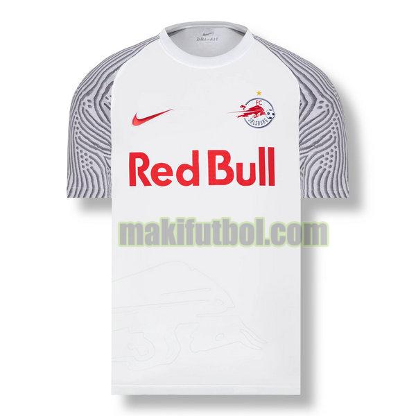 camisetas new york red bulls 2021 2022 tercera tailandia blanco