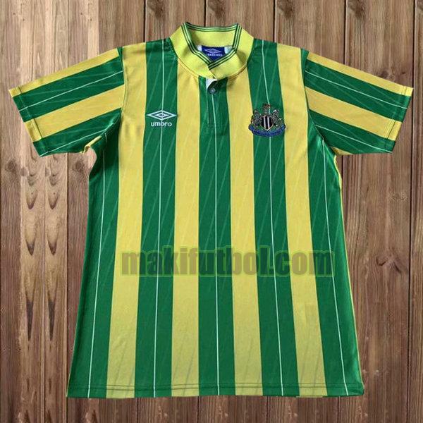 camisetas newcastle united 1988-1990 segunda verde