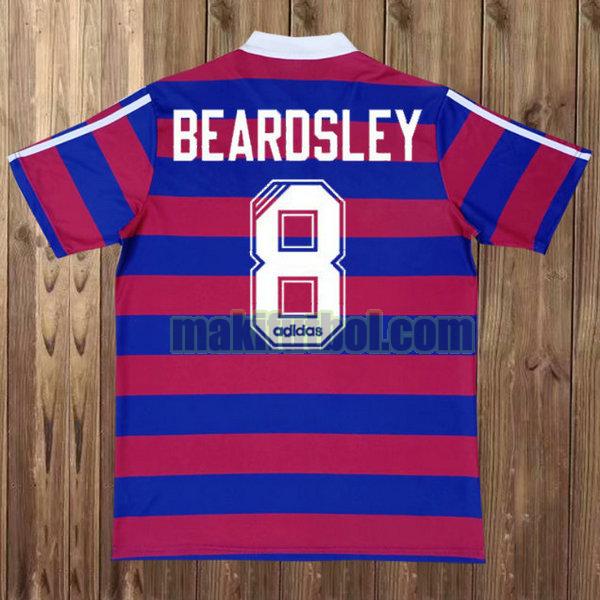 camisetas newcastle united 1995-1996 segunda beardsley 8 rosa