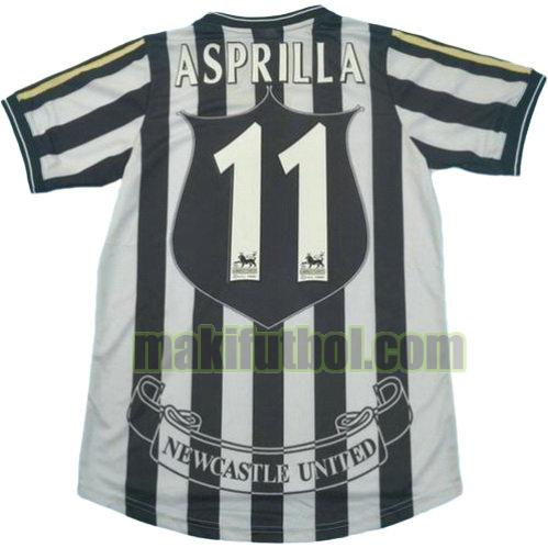 camisetas newcastle united 1997-1999 primera asprilla 11