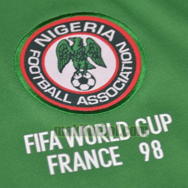 camisetas nigeria 1998 primera verde