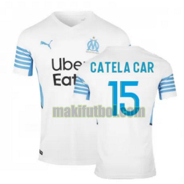 camisetas olympique marseille 2021 2022 primera catela car 15 blanco