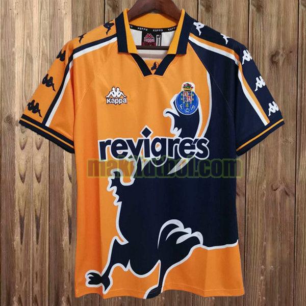 camisetas oporto 1997-1999 segunda naranja